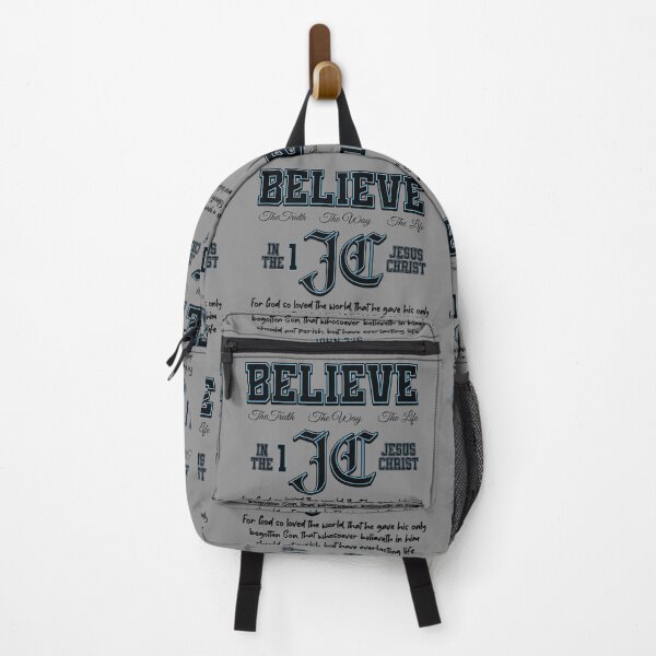 Item preview, Believe in the 1 Jesus Christ with Scripture designed and sold by CG-Custom-Ink.