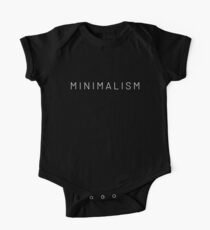 Minimalismus Kurzärmeliger Einteiler