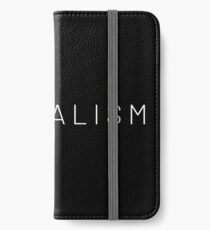 Minimalismus iPhone Flip-Case/Hülle/Skin