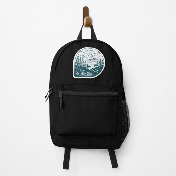 Item preview, Minimalist Vernon B.C. Lake and Mountain Line Art designed and sold by VividOrganica.