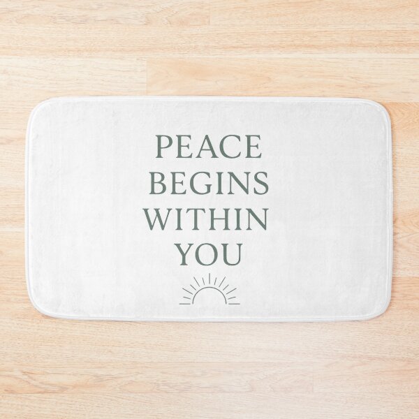 Item preview, Peace Begins Within You designed and sold by HealingWearSA.