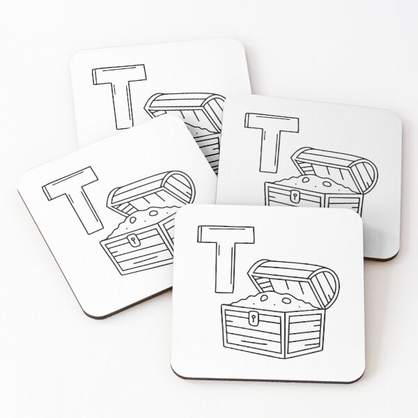 Item preview, An illustration of letter T stands for Treasure designed and sold by rasagamastore.