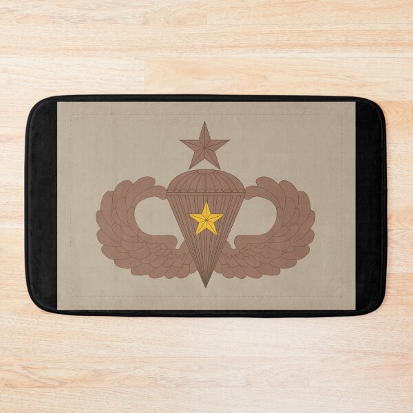 Item preview, Badge - Army - Parachutist - Senior - 1 Combat Star - Subdued - Desert X 300 designed and sold by Military Insignia Products.