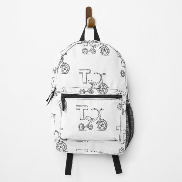 Item preview, An illustration of letter T stands for Tricycle designed and sold by rasagamastore.