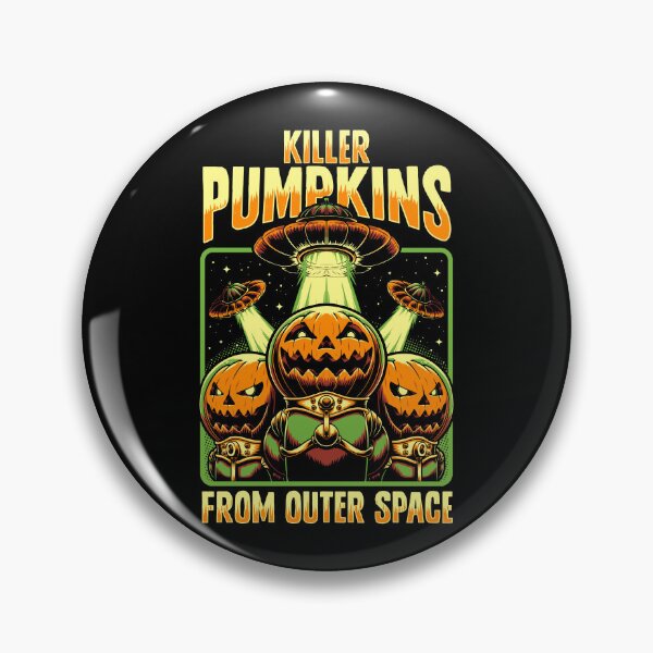 Item preview, Halloween Pumpkin Space Movie designed and sold by Studio Mootant.