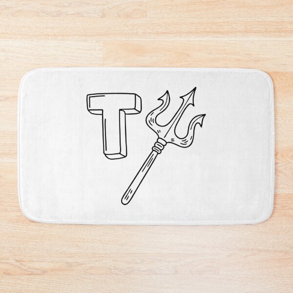 Item preview, An illustration of letter T stands for Trident designed and sold by rasagamastore.