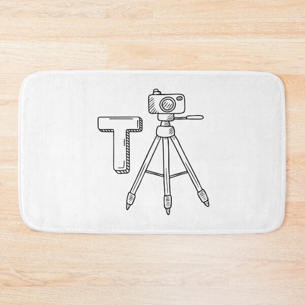 Item preview, An illustration of letter T stands for Tripod designed and sold by rasagamastore.
