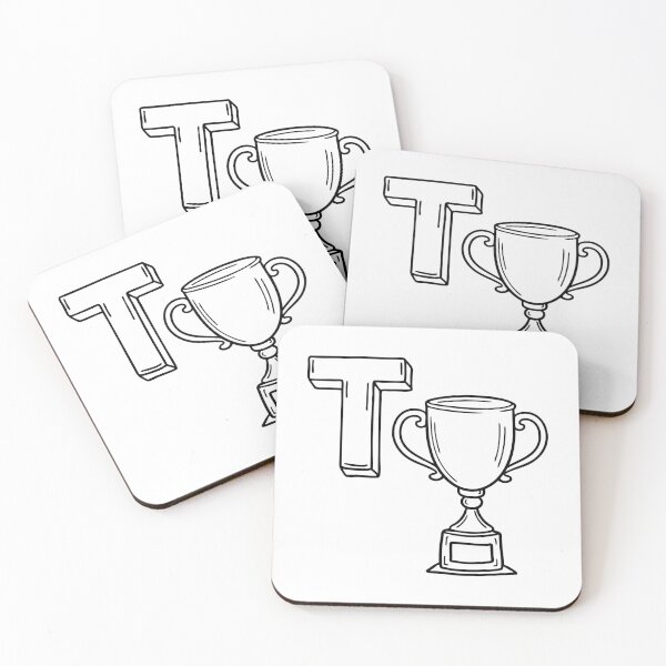 Item preview, An illustration of letter T stands for Trophy designed and sold by rasagamastore.