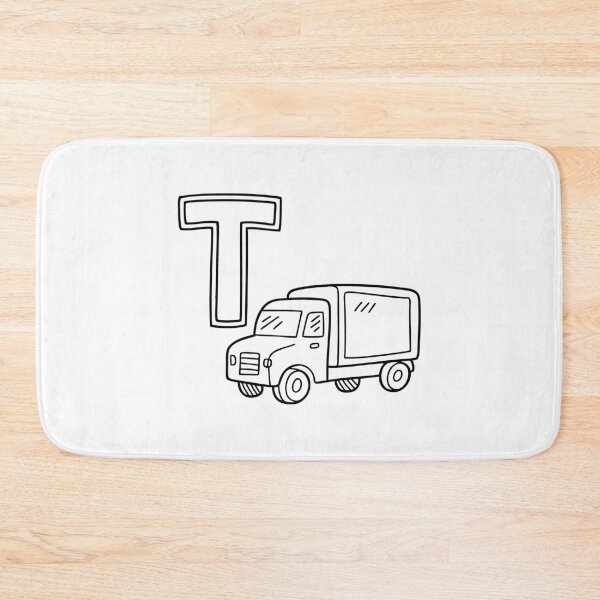 Item preview, An illustration of letter T stands for Truck designed and sold by rasagamastore.