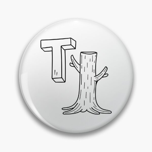 Item preview, An illustration of letter T stands for Trunk designed and sold by rasagamastore.