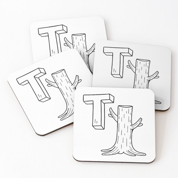 Item preview, An illustration of letter T stands for Trunk designed and sold by rasagamastore.