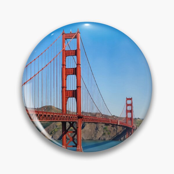 Item preview, Golden Gate Bridge San Francisco California Watercolor designed and sold by Magnolia Valley Art.