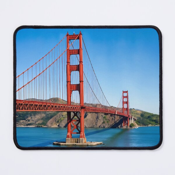 Item preview, Golden Gate Bridge San Francisco California Watercolor designed and sold by Magnolia Valley Art.