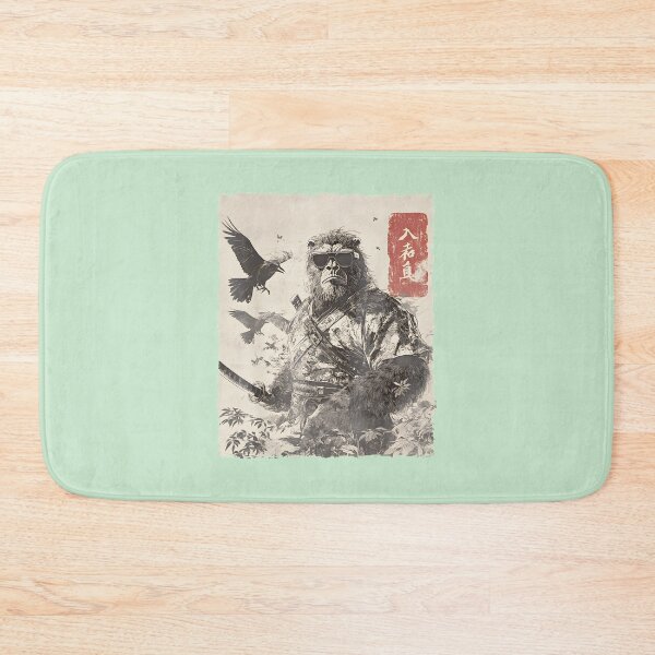 Item preview, Samurai Ape With Raven & Katana By Merch, Limited Edition, Perfect Gift For You And Friends designed and sold by JosephHunter7.