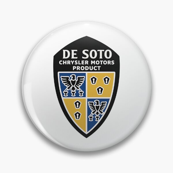 Item preview, Classic DeSoto Cars Retro Emblem Design designed and sold by Retr0Tshirts.