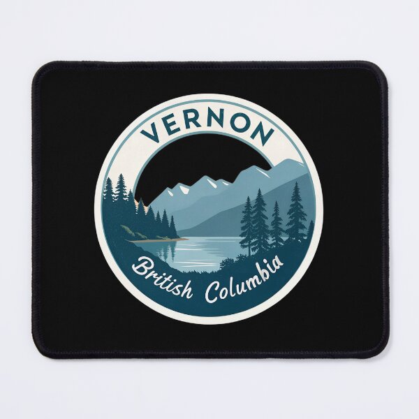 Item preview, Vernon British Columbia Bold Typography designed and sold by VividOrganica.