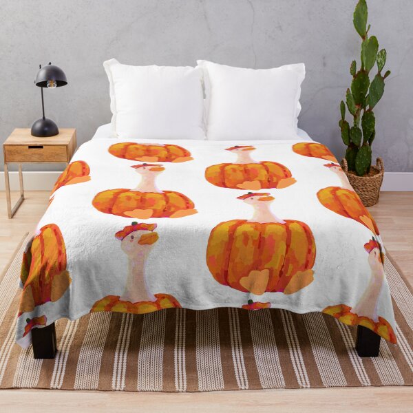 Item preview, Duck nestled inside a pumpkin designed and sold by Naine M..