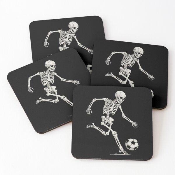 Item preview, Skeleton Soccer Retro Halloween Costume Funny designed and sold by BakeryDozen.