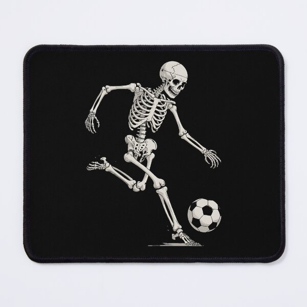 Item preview, Skeleton Soccer Retro Halloween Costume Funny designed and sold by BakeryDozen.