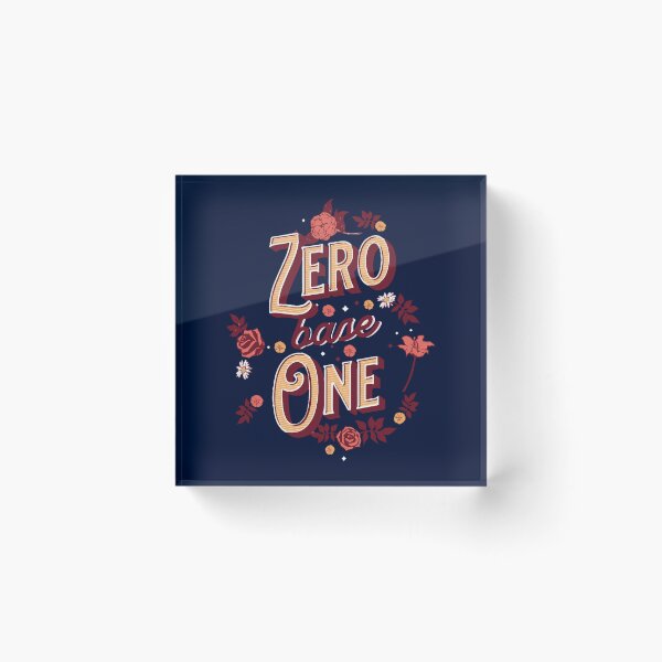 Item preview, Zerobaseone zb1 typography text zeroseMorcaworks designed and sold by ArianneCeridwen.