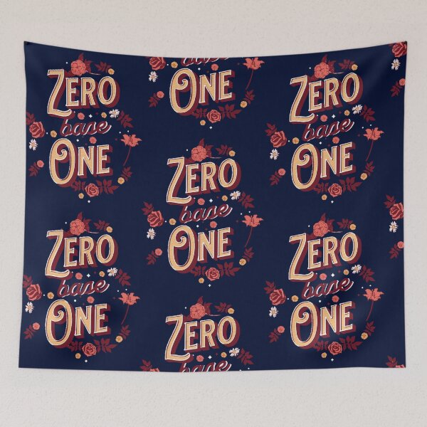Item preview, Zerobaseone zb1 typography text zeroseMorcaworks designed and sold by ArianneCeridwen.