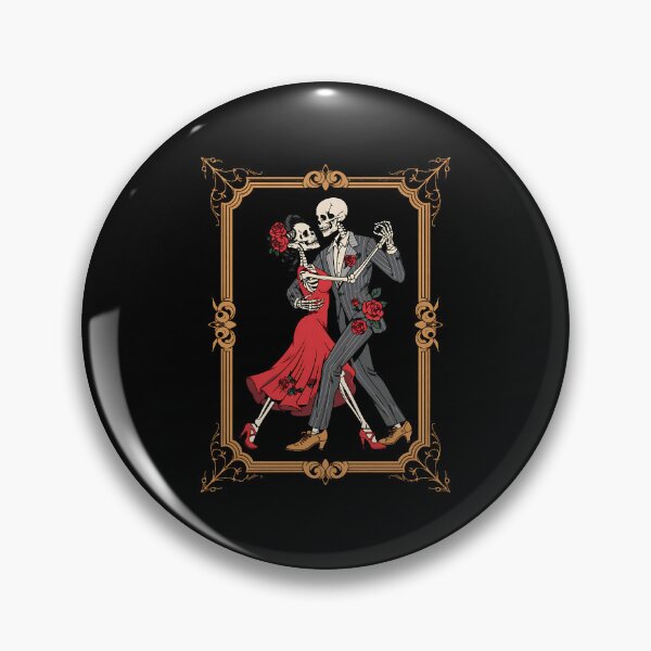 Item preview, Skeleton Tango Halloween Costume Spooky Dancers Dancing Love designed and sold by BakeryDozen.