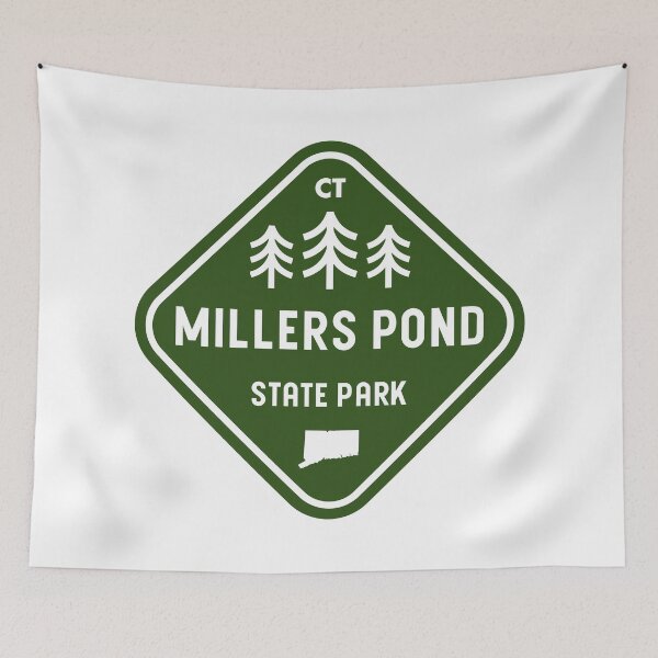 Item preview, Millers Pond State Park Connecticut Rhombus designed and sold by bivenart.