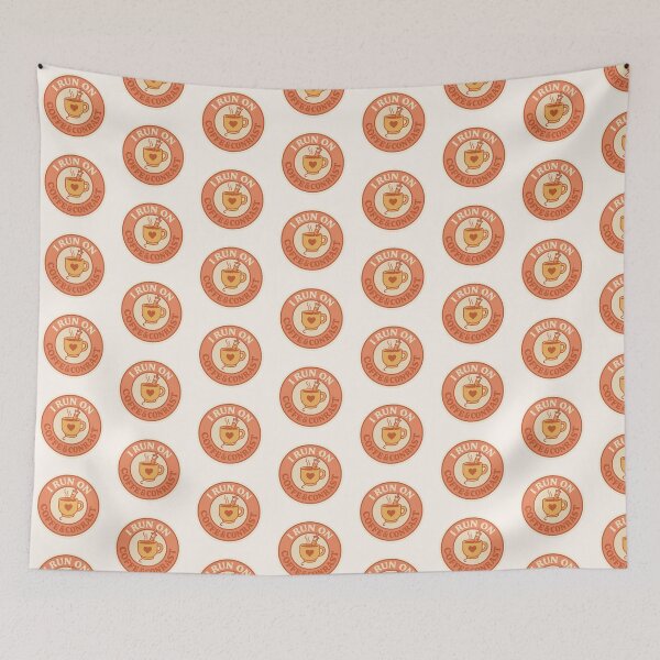 Item preview, I Run on Coffee & Contrast | Retro Cath Lab Coffee Design designed and sold by nastypastys.