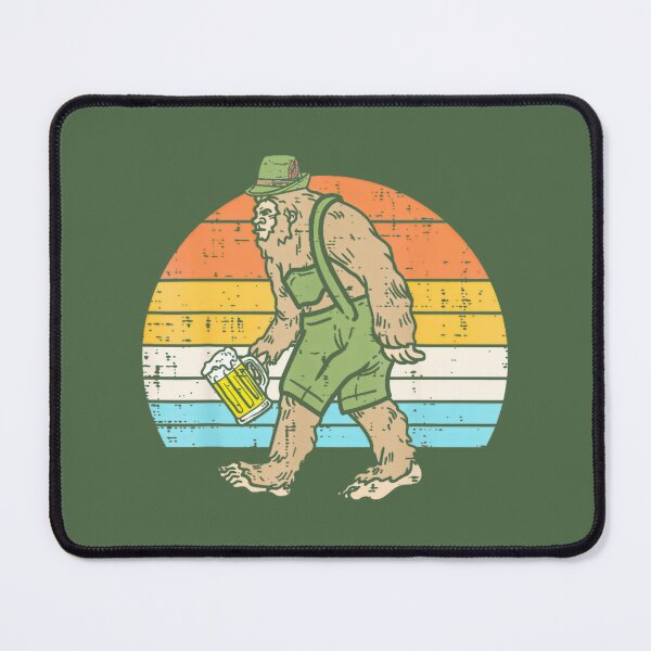 Item preview, Bavarian Bigfoot Lederhosen Retro Sasquatch Oktoberfest Menpng By Merch, Limited Edition, Perfect G designed and sold by JosephHunter7.