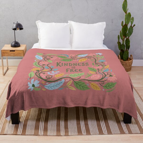 Item preview, Kindness is Free — Nature Inspired Positive Art designed and sold by Chroma Dreams .