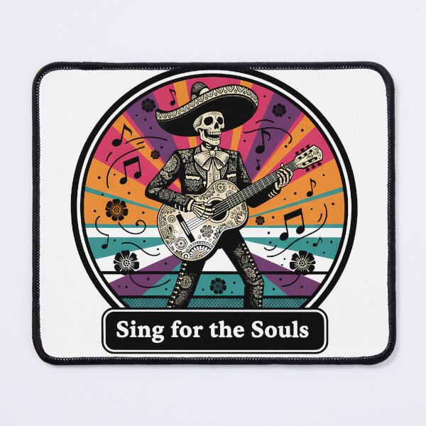 Item preview, Sing for the Souls Retro Mariachi | Day of the Dead Music Gift designed and sold by LoliDesignShop.