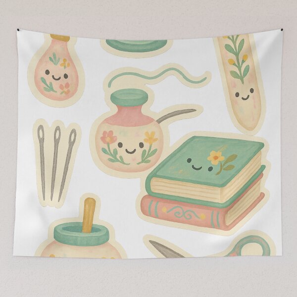 Item preview, Bookbinding tools cute  designed and sold by Iail Ioa.