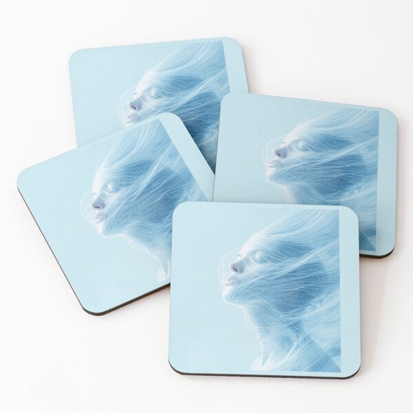 Item preview, Ethereal Wind Minimalist Illustration - Air Element Spiritual Boho Design designed and sold by Mythic Tide.
