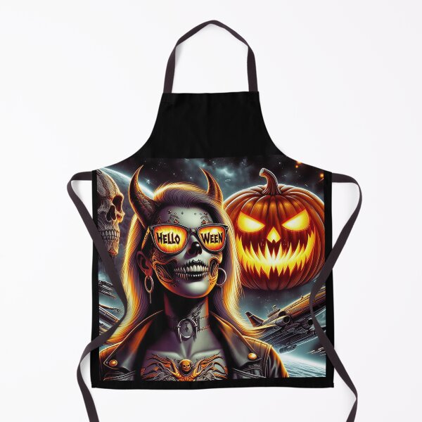 Item preview, Cyber Demoness Halloween Night Glow designed and sold by Voodoo Store Paranormal Collections.