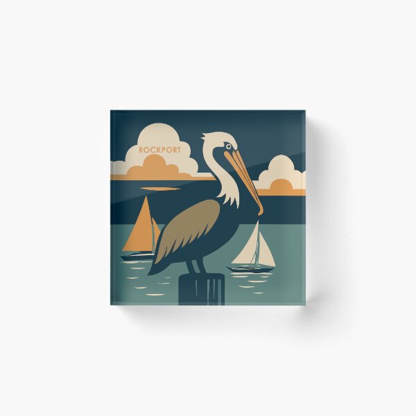 Item preview, Rockport Travel Poster designed and sold by rogue-design.