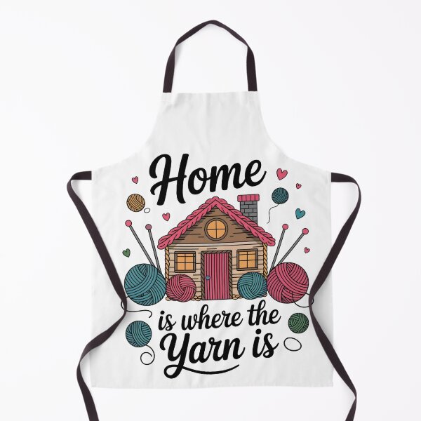 Item preview, home is where the yarn is designed and sold by jkrphoto.