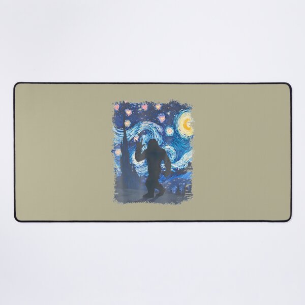 Item preview, Bigfoot Starry Night Valentine Heart Design By Merch, Limited Edition, Perfect Gift For You And Fri designed and sold by HALEYBEVERLY.
