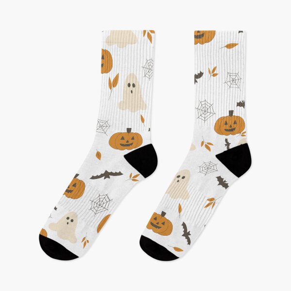 Item preview, Cute Minimal Halloween Pattern – Pumpkins, Ghosts, Bats & Spider Webs designed and sold by Zineshopz.