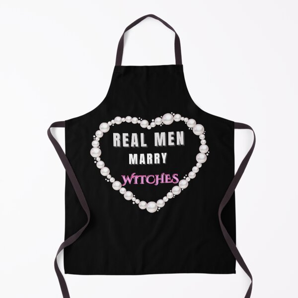 Item preview, Real Men Marry Witches - Bold Feminine Design designed and sold by ELIACREATIONS.