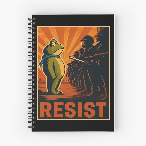 Item preview, Frog Resist Portland Frog Protest - Portland Frog Activist designed and sold by Artistlius.