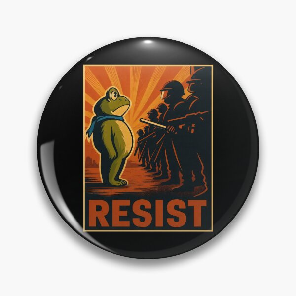 Item preview, Frog Resist Portland Frog Protest - Portland Frog Activist designed and sold by Artistlius.