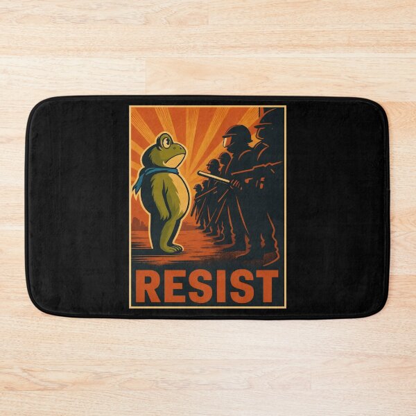 Item preview, Frog Resist Portland Frog Protest - Portland Frog Activist designed and sold by Artistlius.