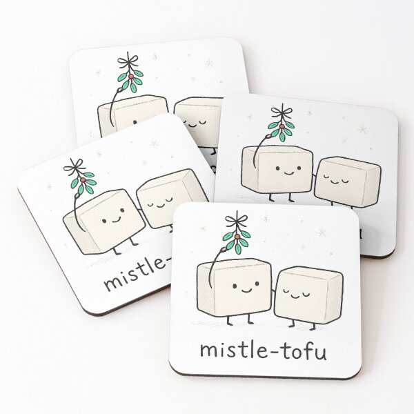 Item preview, Mistle-Tofu - Funny Christmas Design designed and sold by gogopachinko.