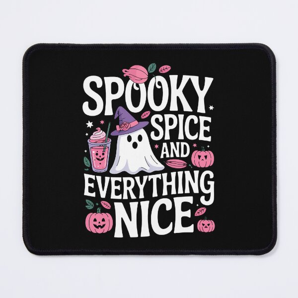 Item preview, Spooky and Spice and Everything Nice Halloween Pink designed and sold by BakeryDozen.