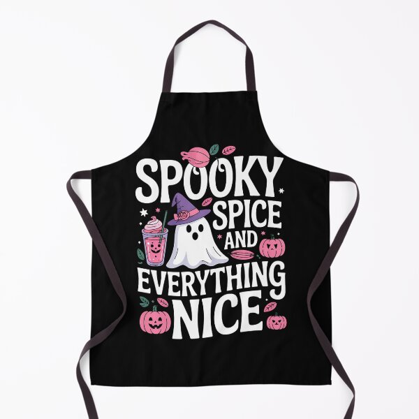 Item preview, Spooky and Spice and Everything Nice Halloween Pink designed and sold by BakeryDozen.