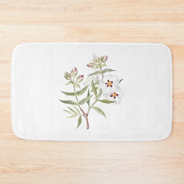 Item preview, Rockrose Watercolor Painting designed and sold by Flowersforbear.