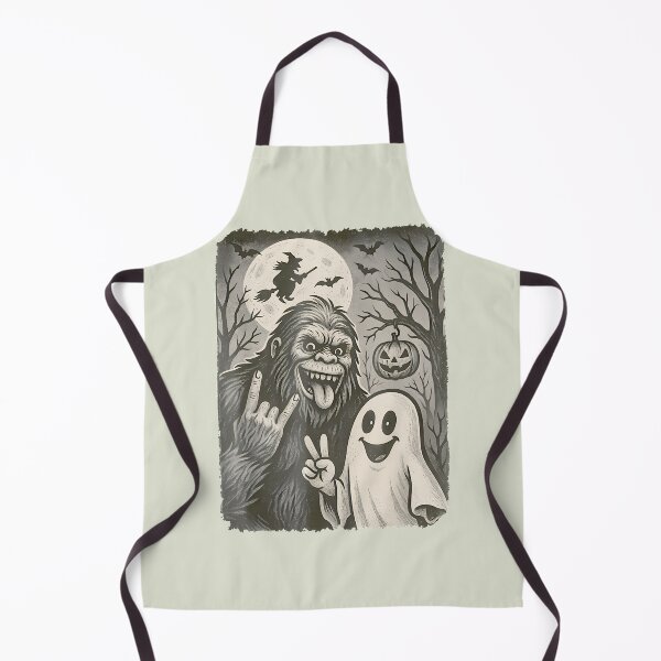 Item preview, Funny Bigfoot Selfie With Boo Halloween Costume Mens Women Png By Merch, Limited Edition, Perfect G designed and sold by HALEYBEVERLY.