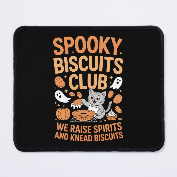 Item preview, Spooky Biscuits Club Black Cat Pumpkin Halloween Baking designed and sold by BakeryDozen.