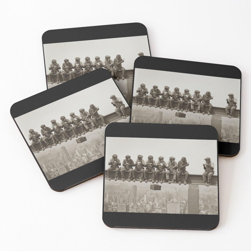 Item preview, Coasters (Set of 4) designed and sold by BubbleTextBox.