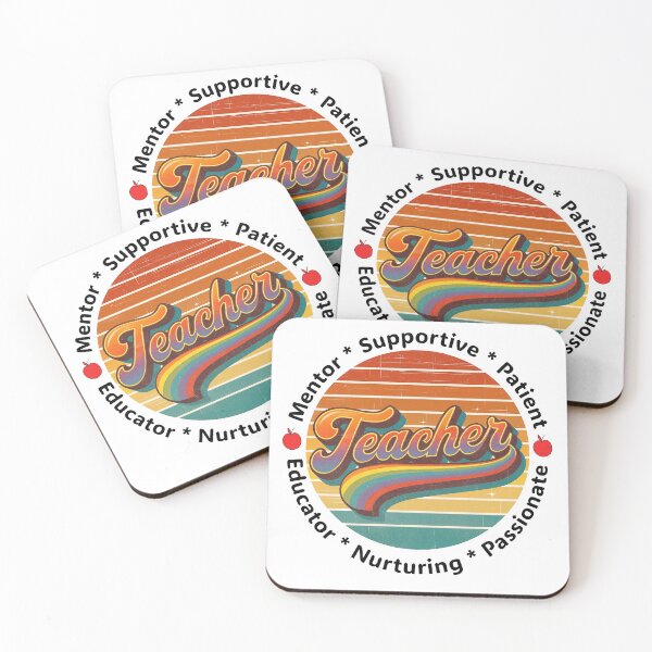 Item preview, Teacher appreciation. Qualities of a teacher. designed and sold by Wicked Wolf Poker.